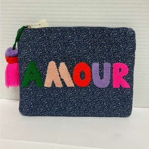 Stella & Dot Multicolor 'Amour' Cosmetic Bag